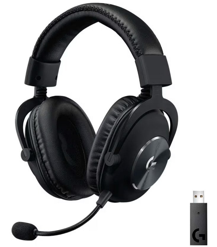 Logitech G PRO X LIGHTSPEED Wireless Gaming Headset, Computers en Software, Headsets, Ophalen, Zo goed als nieuw, Draadloos, Over-ear
