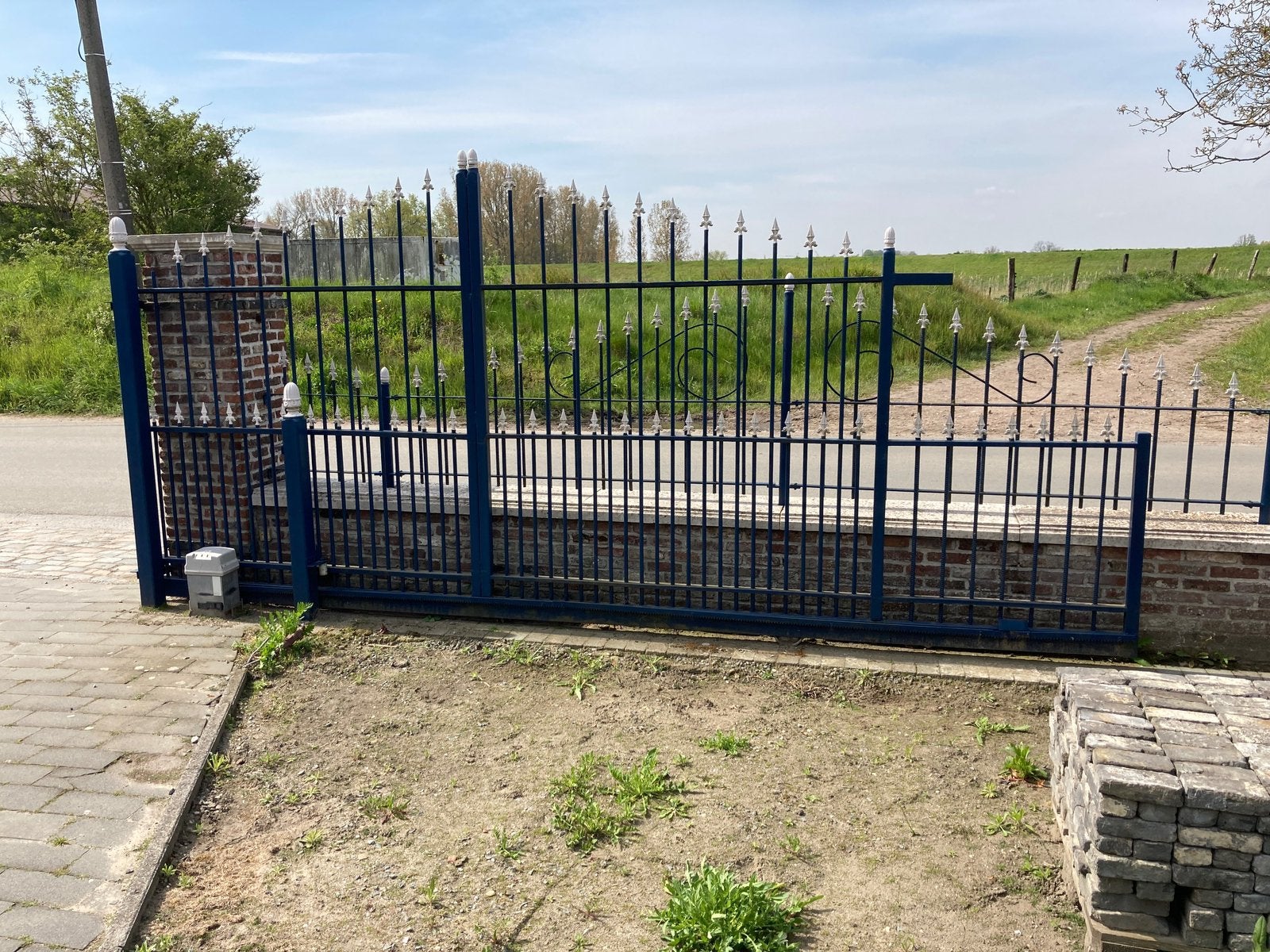 Clôture et portail, Jardin & Terrasse, Clôture ornementale, Enlèvement, Avec portail, Utilisé