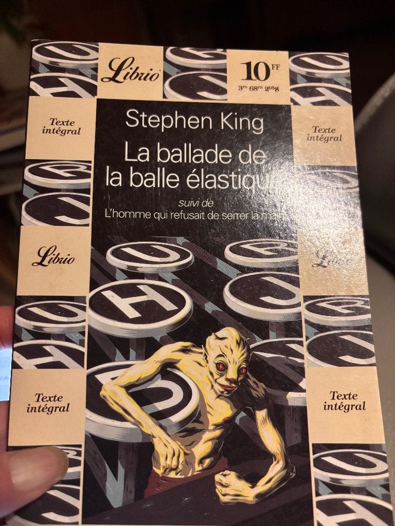 La balade de la balle élastique (Stephen King), Enlèvement ou Envoi, Comme neuf, Stephen King