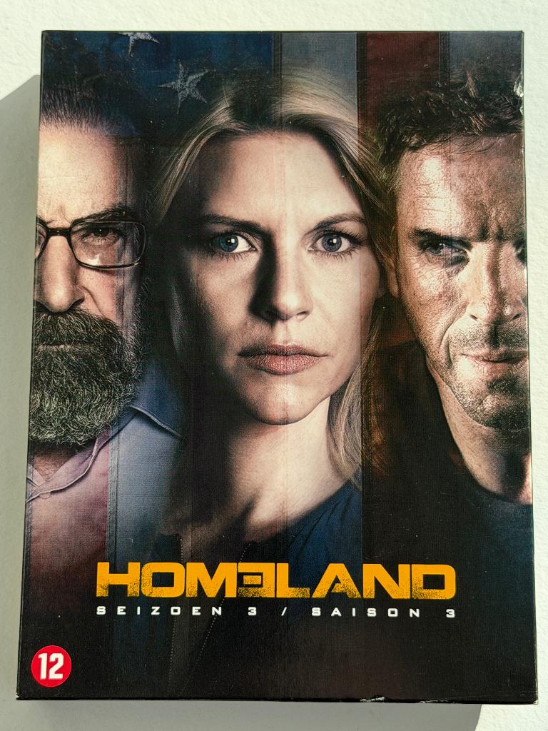Homeland - Seizoen 3 (DVD) € 4,00, Cd's en Dvd's, Dvd's | Tv en Series, Vanaf 12 jaar, Ophalen of Verzenden, Gebruikt, Thriller