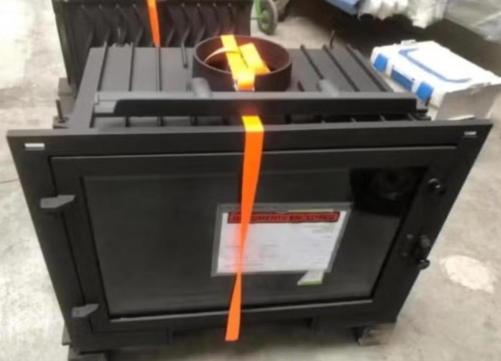 houtkachel / houtcasette / inbouwkachel 8kW, Huis en Inrichting, Ophalen, Elektrisch, Inbouw, Houtkachel