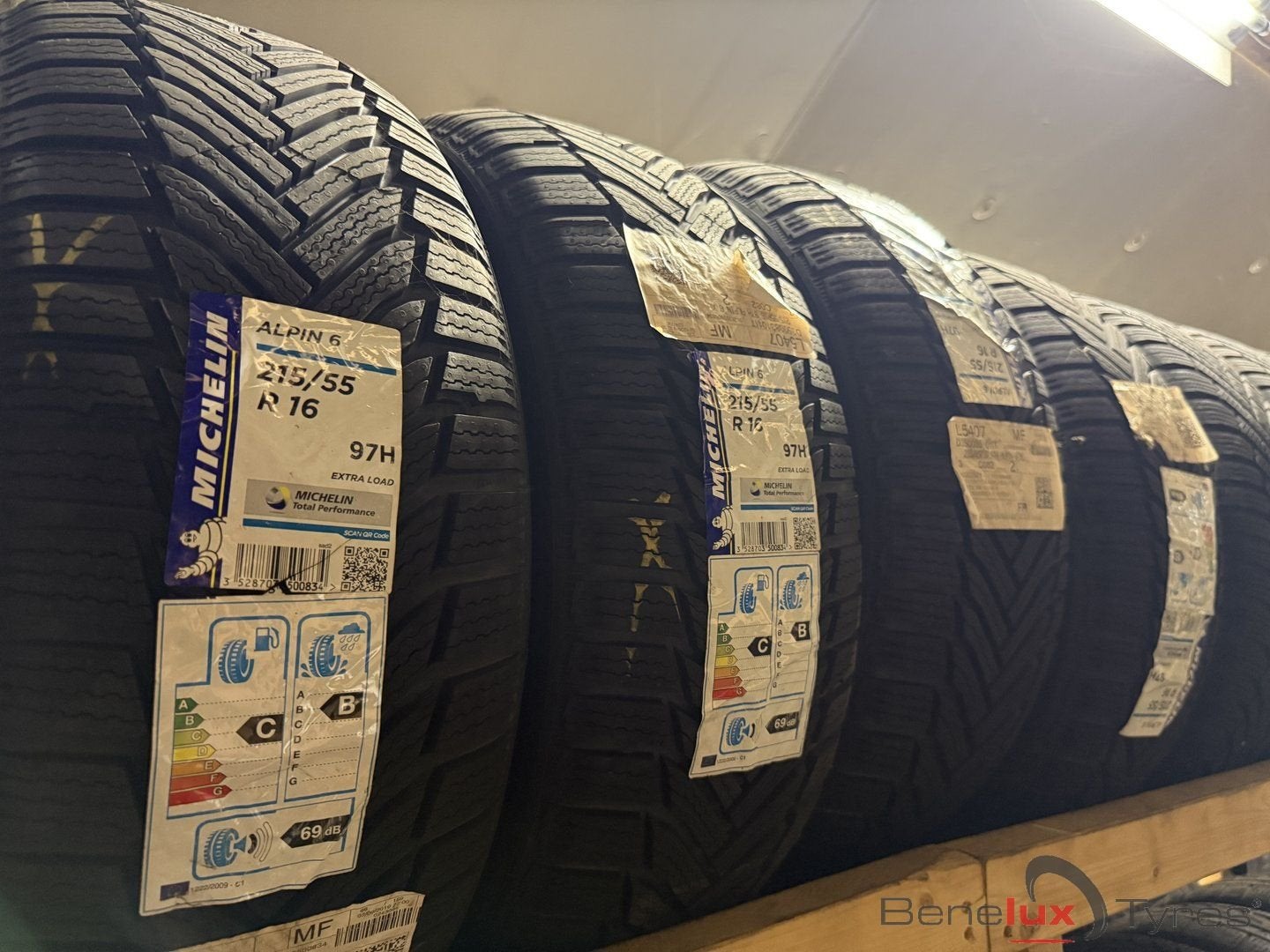 new snow 215/55R16 Michelin 215/55 R16 215/55/16 2155516, Auto-onderdelen, Banden en Velgen, 215 mm, -, Nieuw, Band(en)