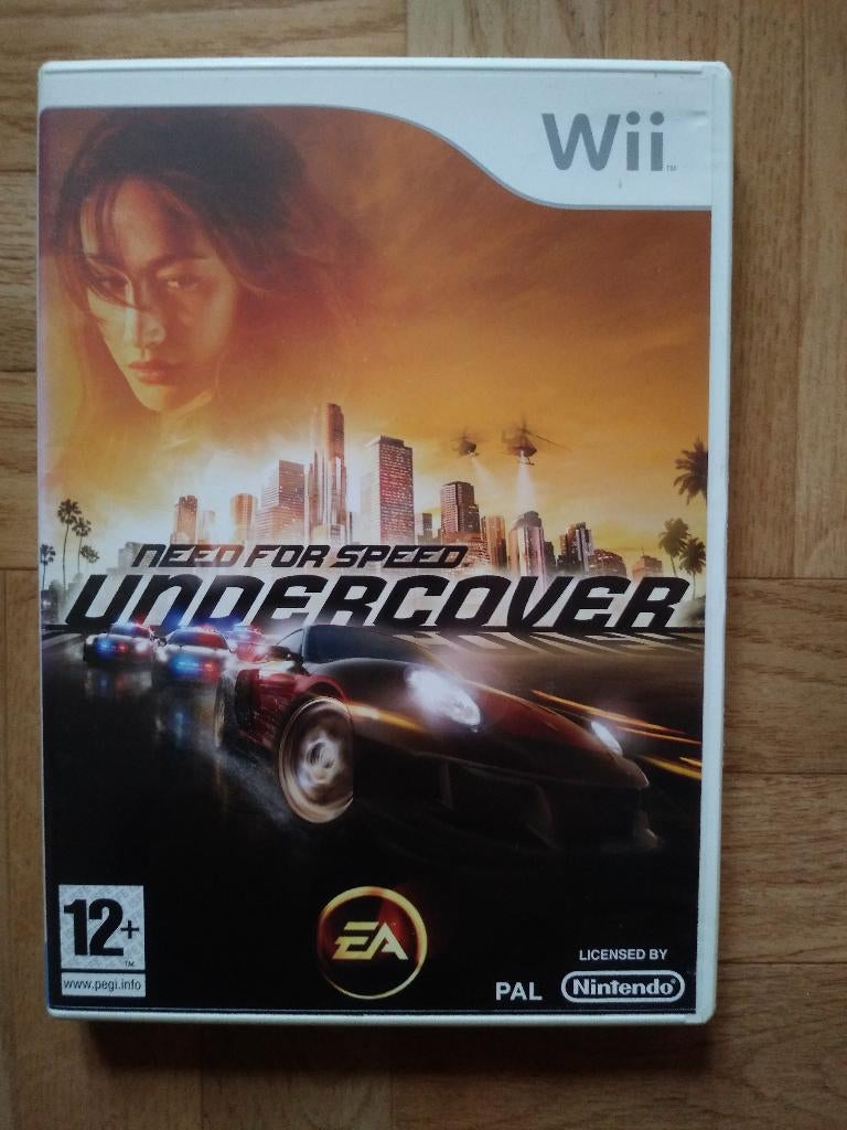 Need for speed, Undercover pour Wii ou Wii U, Enlèvement ou Envoi, À partir de 12 ans, Course et Pilotage, 3 joueurs ou plus