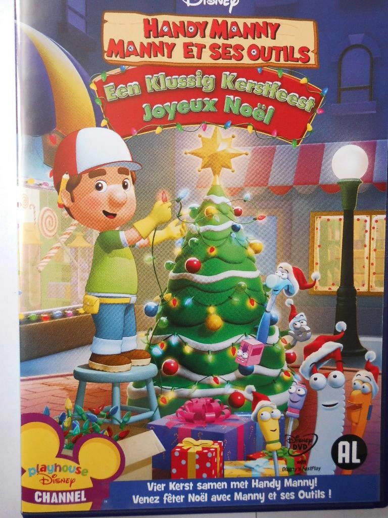 Handy Manny - Een klussig Kerstfeest, CD & DVD, DVD | Enfants & Jeunesse, À partir de 6 ans, Enlèvement ou Envoi, Comme neuf, Autres genres