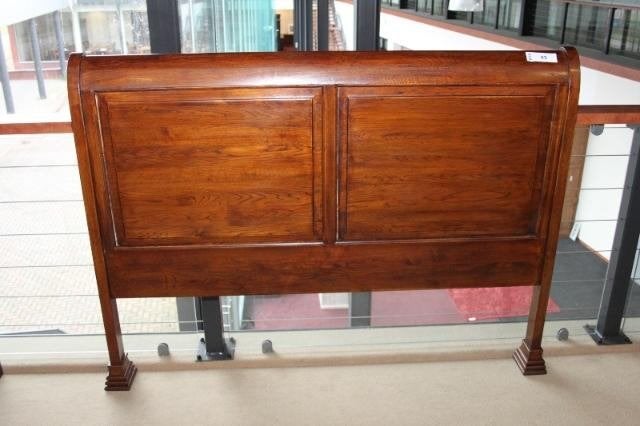 NIEUW massief eiken HOOFDEIND 160 headboard Eichholtz, Huis en Inrichting, Ophalen, Bruin, Koloniaal, 160 cm