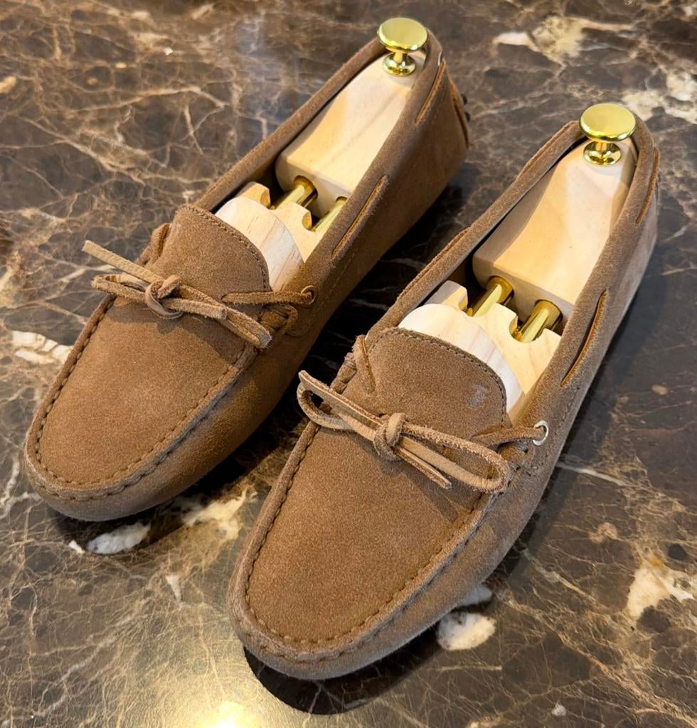 Tod's Gommino Loafers Driving Shoes Bruin Suède maat 38.5, Kleding | Dames, Schoenen, Ophalen of Verzenden, Gedragen, Bruin, Instappers