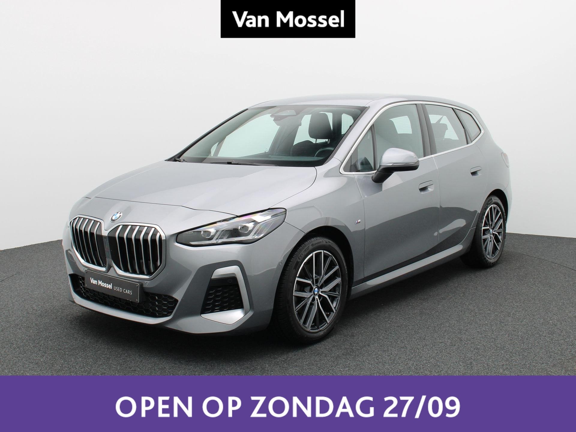 BMW 218I ACTIVE TOURER M-SPORT | NAVI | PDC | LED, Auto's, Dealer onderhouden, Zwart, https://public.car-pass.be/vhr/f3351807-a99d-4190-8dc7-7622c289faa6