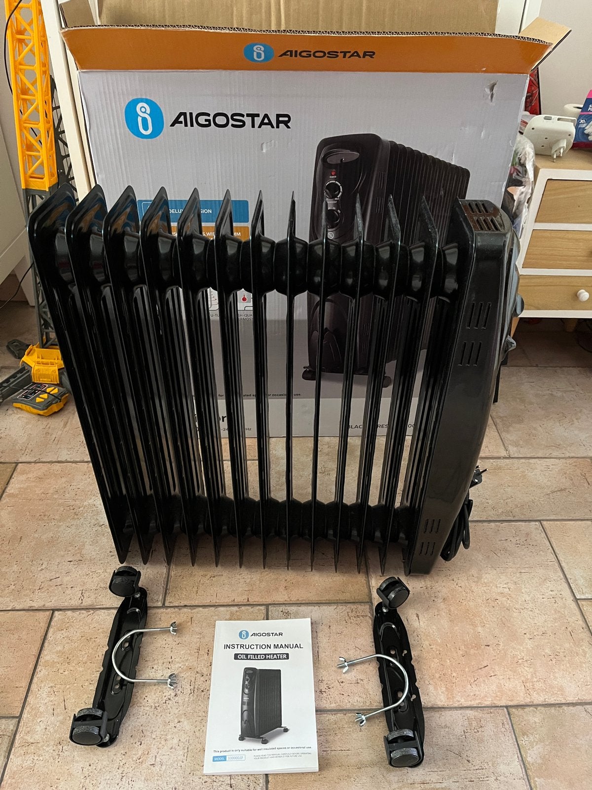 Olieradiator, Doe-het-zelf en Bouw, Ophalen, 30 tot 80 cm, Radiator, Minder dan 60 cm