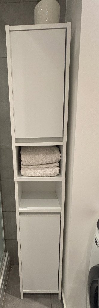 Meuble colonne pour salle de bain, Maison & Meubles, Enlèvement, Comme neuf, Autres types
