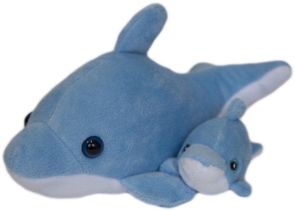 blauwe dolfijn en baby, Ophalen, Zo goed als nieuw