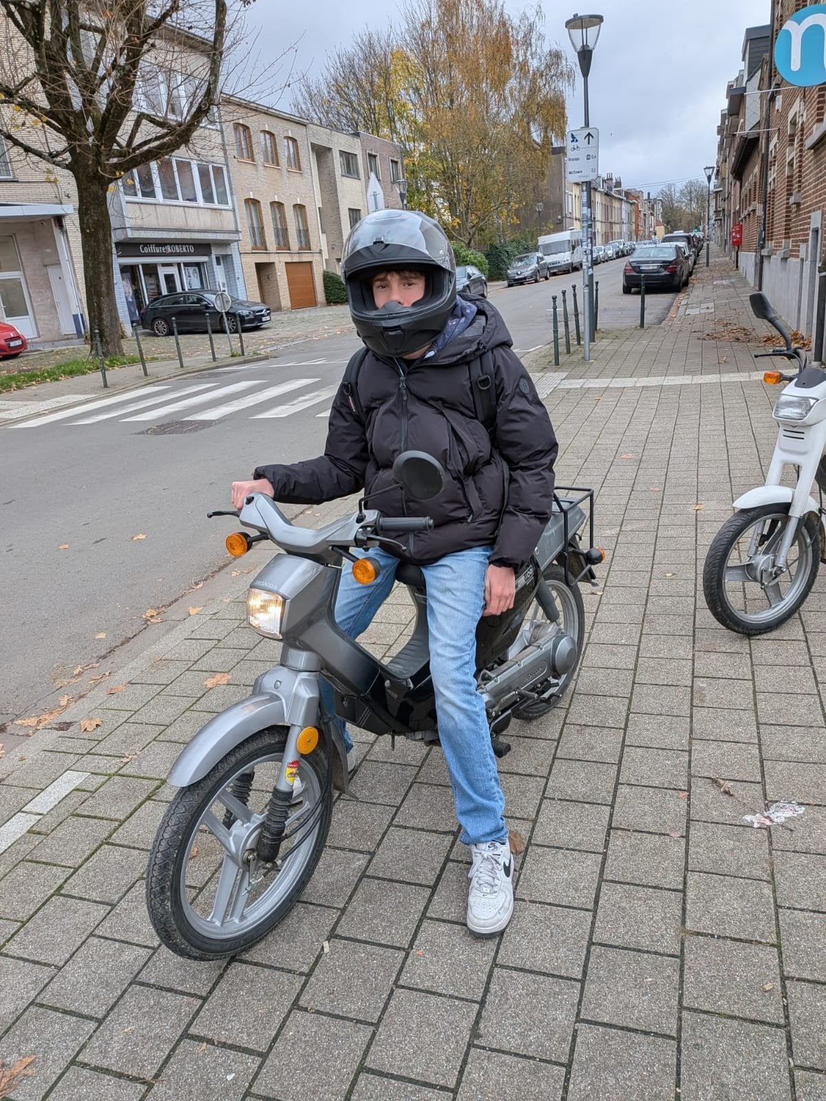 honda wallaroo a klasse, Fietsen en Brommers, Ophalen, Zo goed als nieuw, Trommelrem, Honda