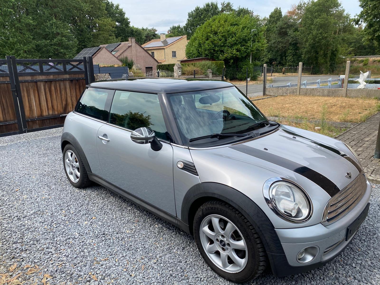 Mini cooper, Zwart, Leder, Bedrijf, Handgeschakeld