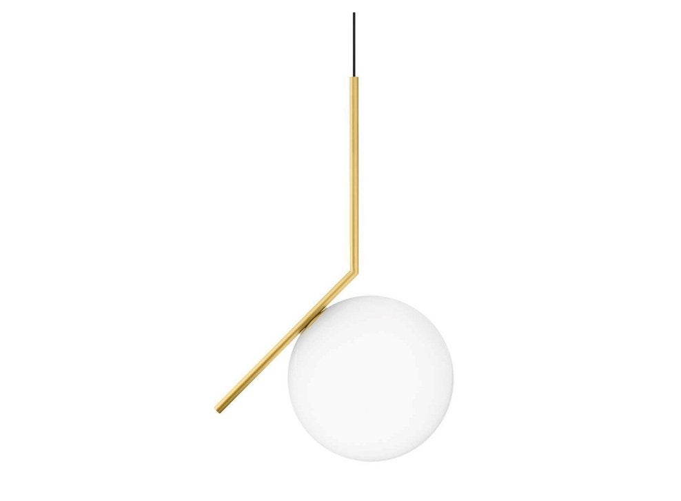 Lampes FLOS IC S2 - laiton - Michael Anastassiades - Ø30 cm, Enlèvement, Comme neuf, Design, E27 (grand)