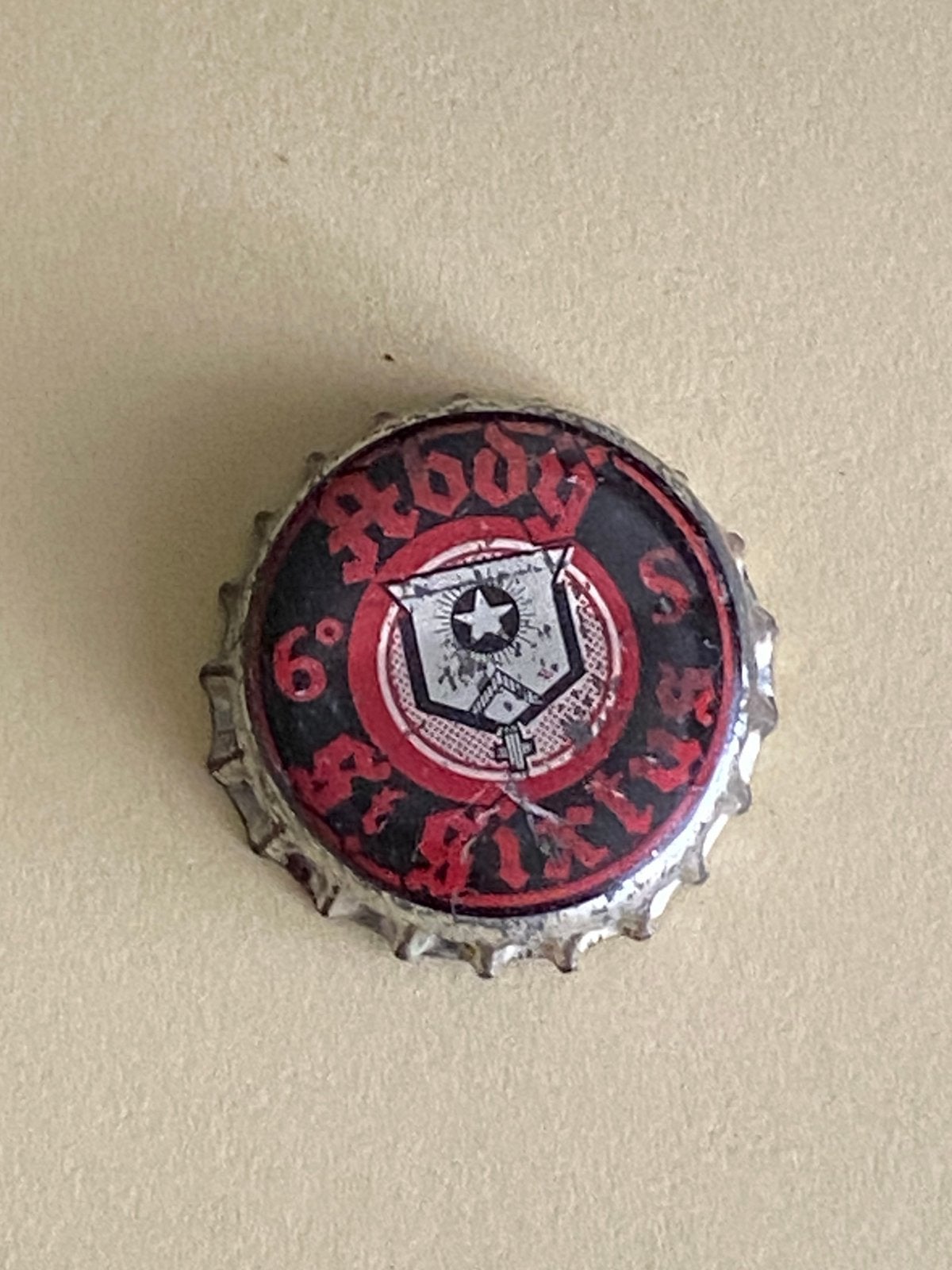 Oud capsule kroonkurk brouwerij abdij ST-SIXTUS Westvleteren, Verzamelen, Ophalen of Verzenden, Gebruikt