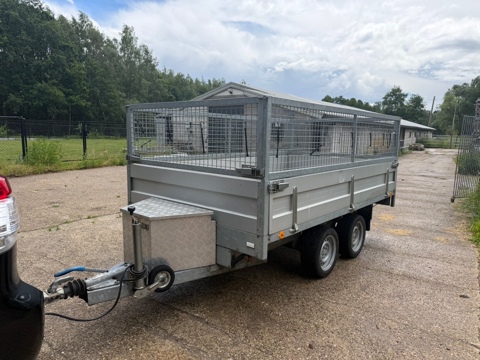 Syma aanhangwagen 2700kg kipper, Ophalen, Zo goed als nieuw