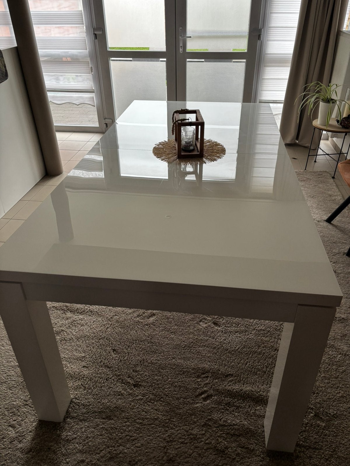 Verlengbare Witte tafel, Huis en Inrichting, Ophalen