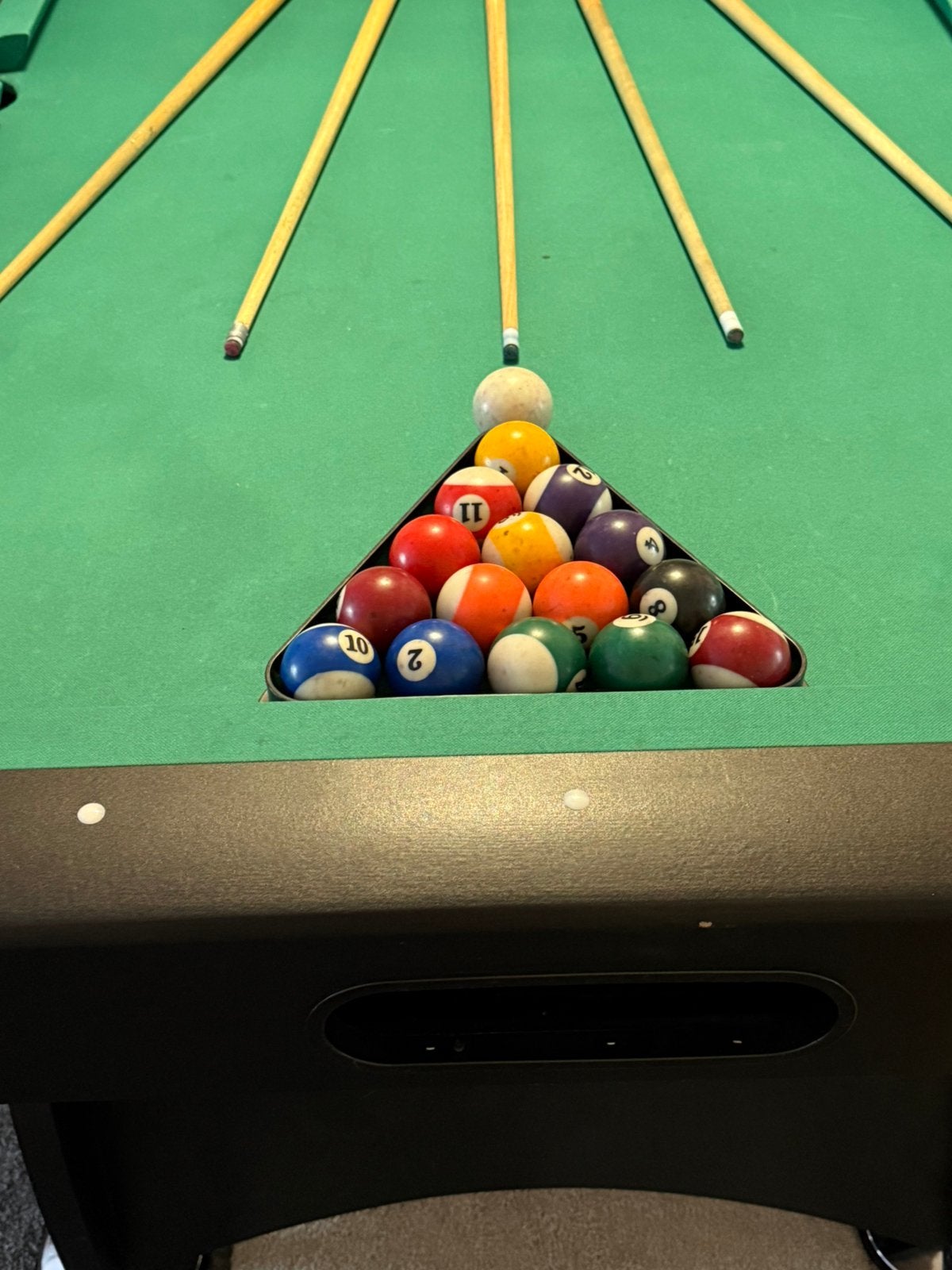 Gebruikte pooltafel, Ophalen of Verzenden, Gebruikt, Pooltafel