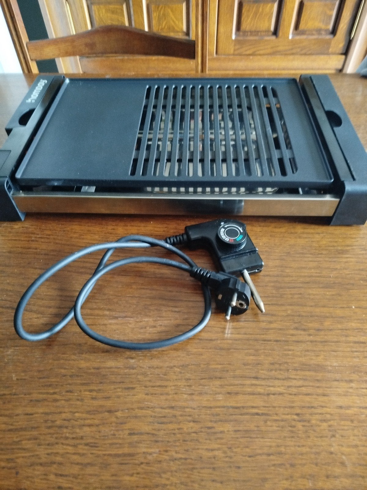 à vendre, Elektronische apparatuur, Grillplaten, Ophalen, Zo goed als nieuw, Tafelgrill