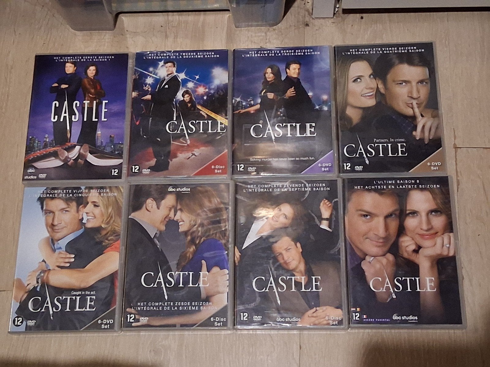 Castle, la série complète (8 saisons) en DVD, CD & DVD, Enlèvement ou Envoi, Saison 4, Comme neuf, Crime
