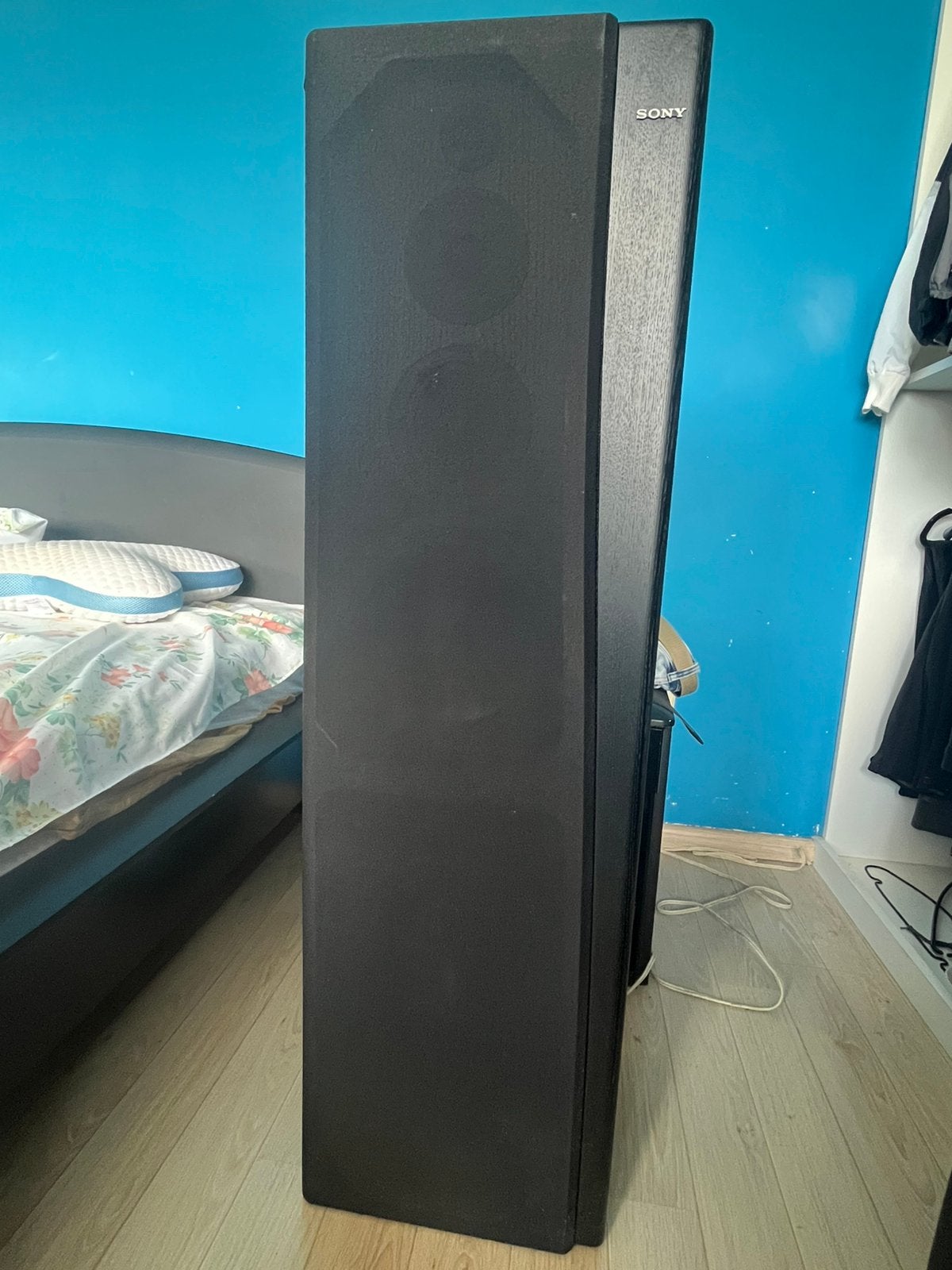 2 enceintes Sony haute fidélité, Enlèvement, Utilisé, Sony, Enceinte colonne