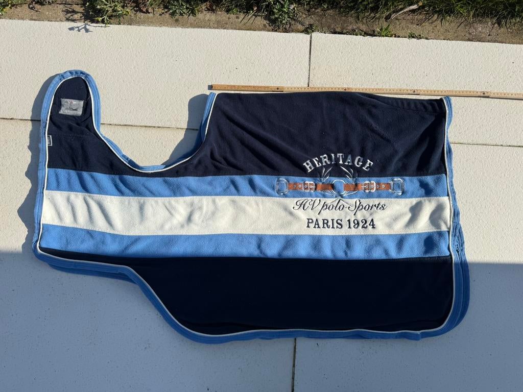 Uitrijdeken fleece HV Polo, Dieren en Toebehoren, Ophalen of Verzenden, Gebruikt, Deken