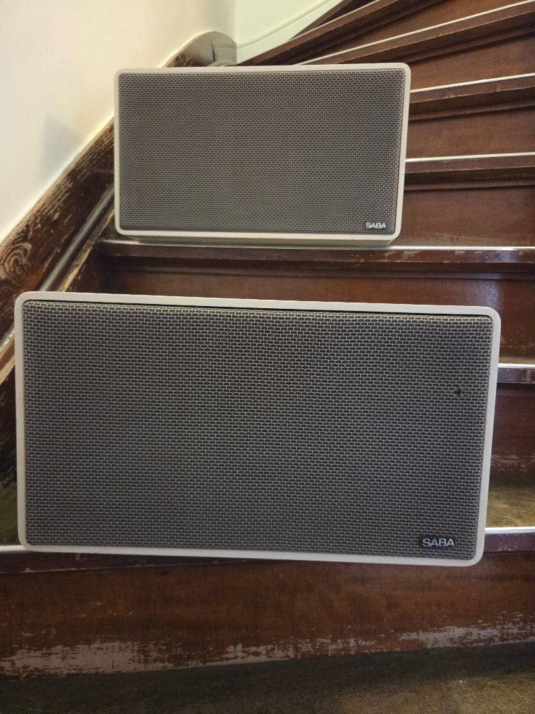 Baffles SABA, Moins de 60 watts, Enlèvement, Utilisé, Enceinte d'étagère