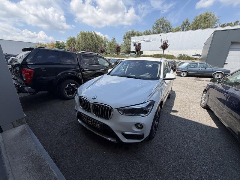 BMW X1 sDrive18d, Auto's, BMW, https://public.car-pass.be/vhr/3fdb2bf9-f57f-4142-bce2-2697b4289478, 1995 cc, Euro 6, Wit