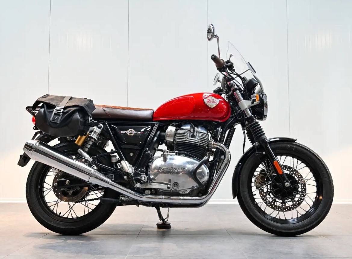 Guidon d’origine et poignés Royal Enfield Interceptor 650, Motos, Enlèvement