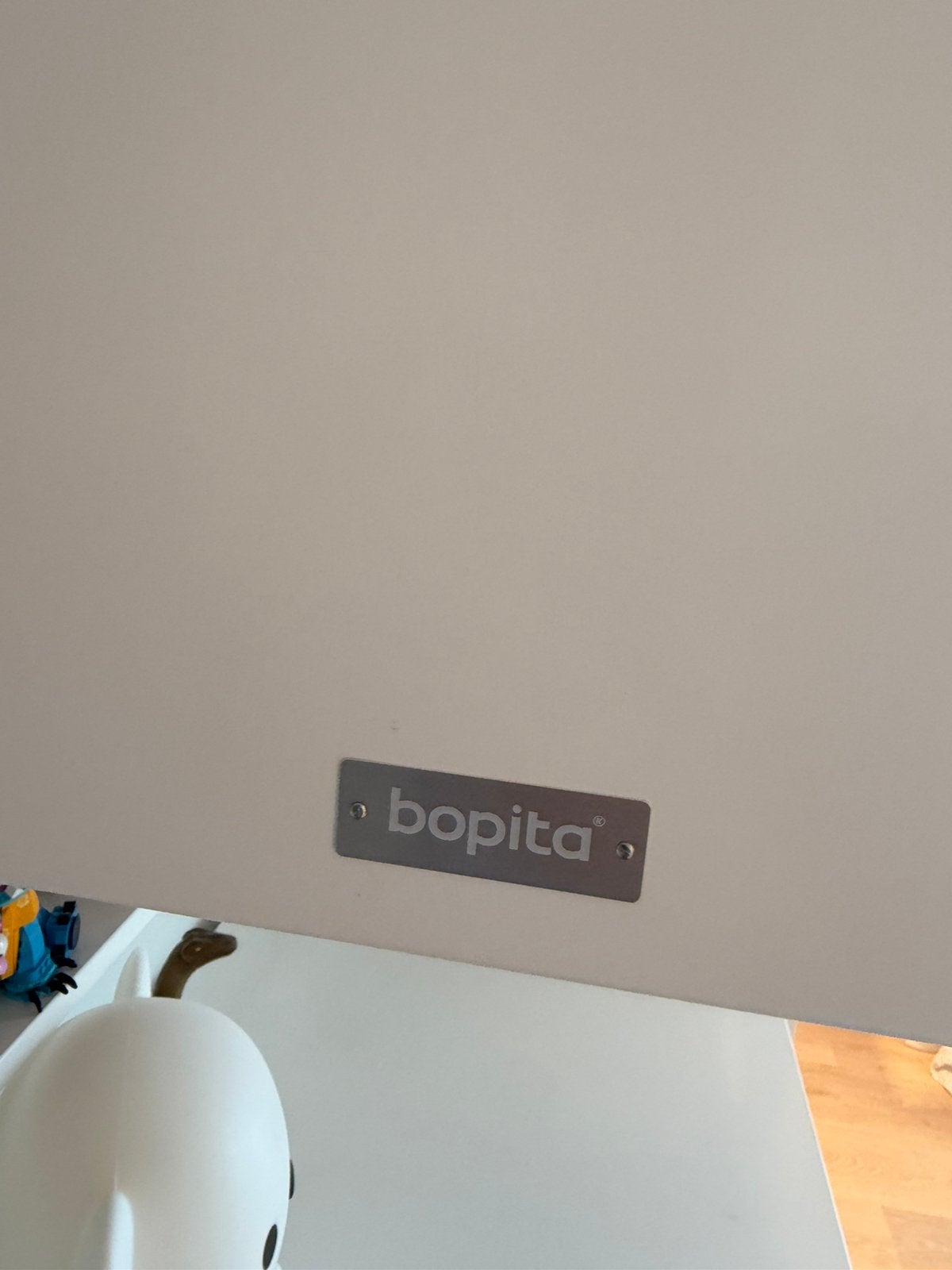 Bopita Combiflex hoogslaper 90x200 met bureau – wit, Ophalen, Gebruikt, 200 cm, Hoogslaper