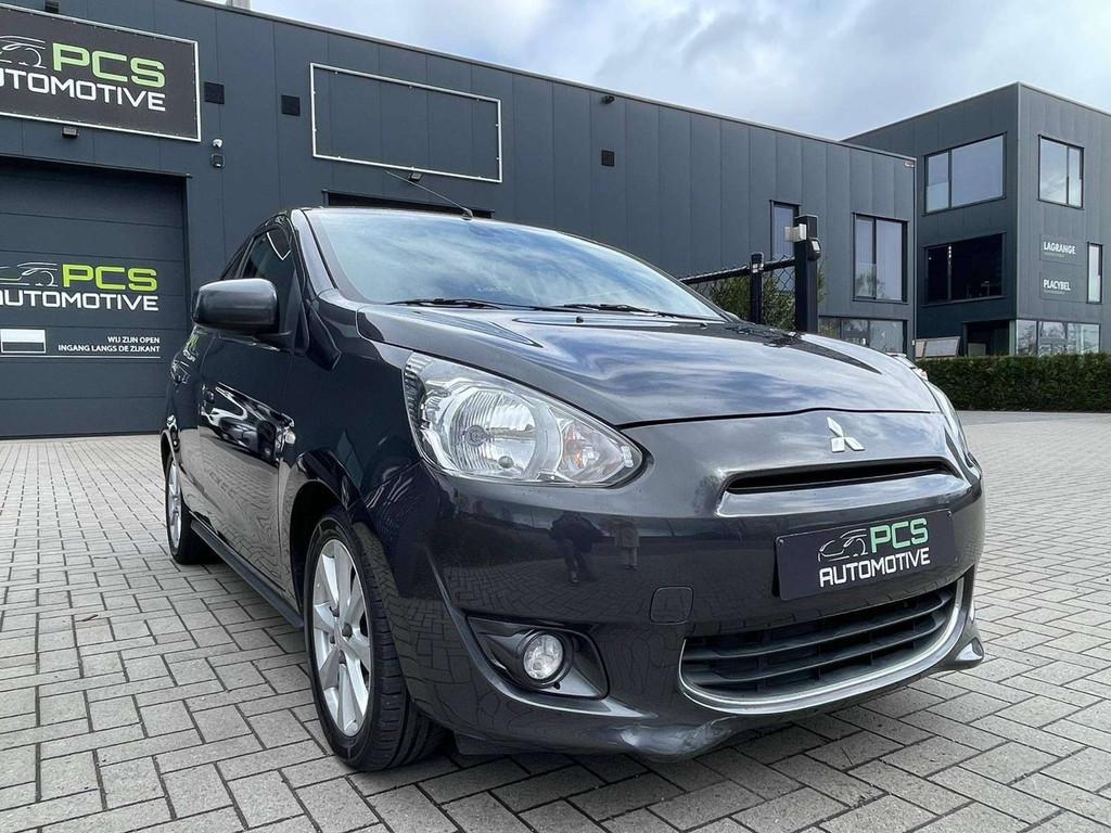 Mitsubishi Space Star 1.2 Benzine / 70.000 km / 12 mnd Waarb, Euro 5, Gebruikt, Zwart, Bedrijf