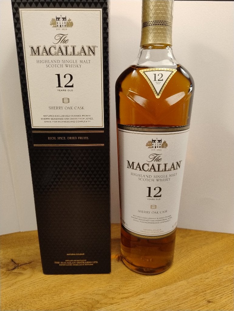 The Macallan 15 double cask Scotch Whisky e.a., Collections, Vins, Neuf, Autres types, Enlèvement