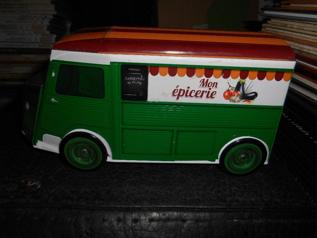 Boite en métal Citroën type H ( Mon épicerie) +-20cm, Enlèvement ou Envoi