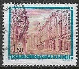 Oostenrijk 1992 - Yvert 1908 - Abdijen en Kloosters  (ST), Verzenden, Gestempeld