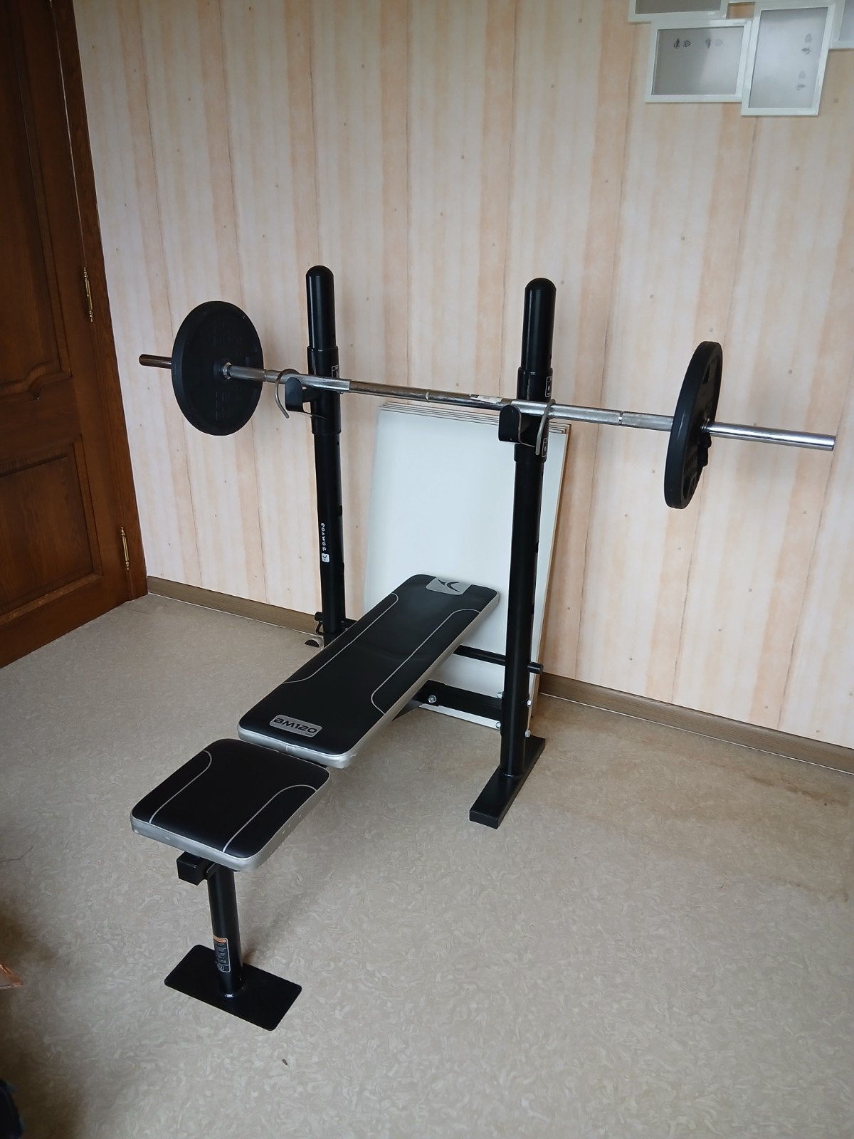 Banc de muscu, Ophalen