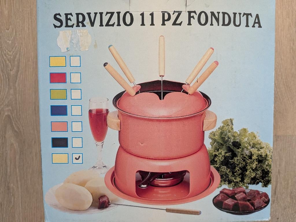 Nieuwe fondueset (niet elektrisch), Electroménager, Fondue, Enlèvement, Neuf, Brûleur, Service à fondue