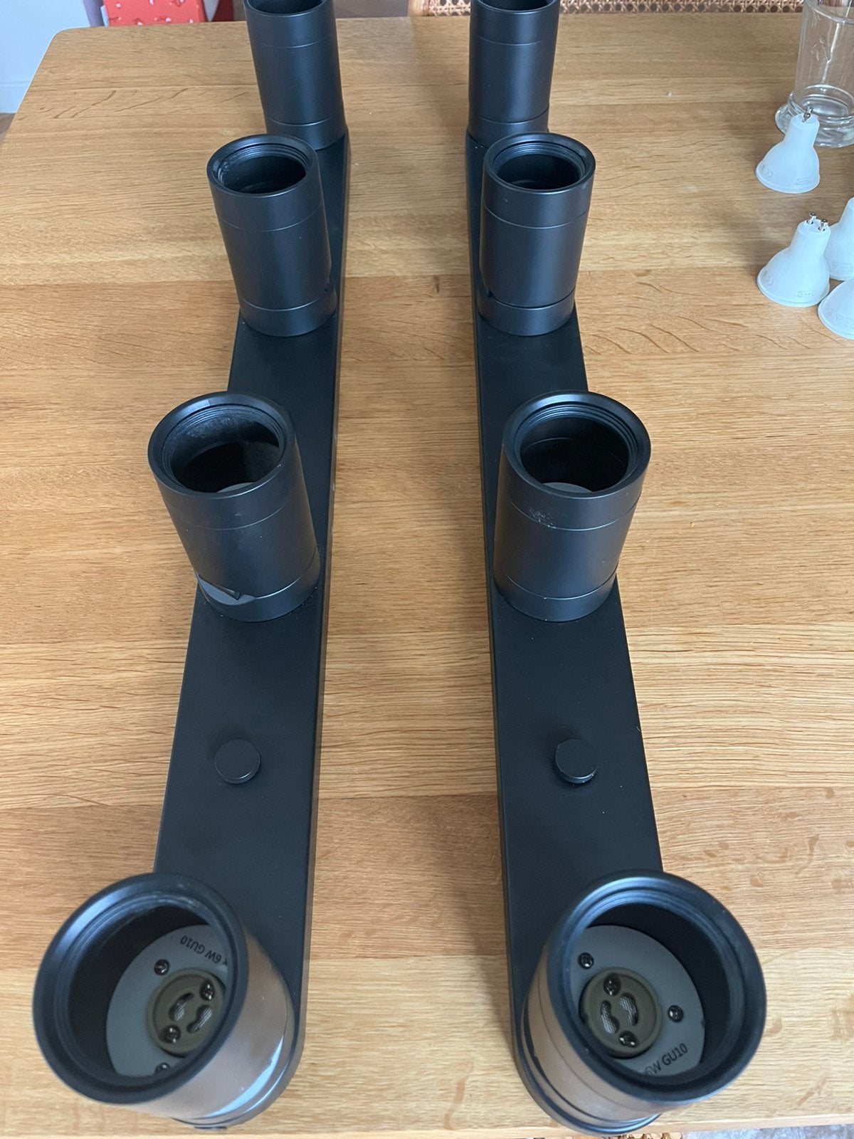 IKEA NYMÅNE – Plafonnier 4 spots noir - 2 exemplaires dispo, Maison & Meubles, Spot de plafond, Noir, Comme neuf, Enlèvement
