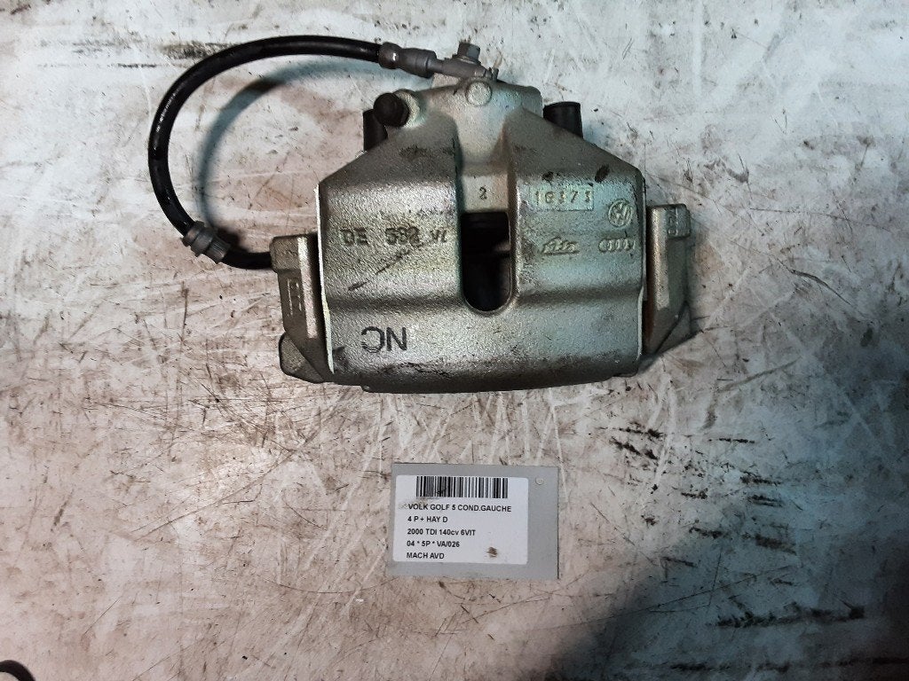 ETRIER DE FREIN AVANT DROIT Volkswagen Golf V (1K1), Autos : Pièces & Accessoires, Volkswagen, Mevr. I. Hauben, Utilisé, Rue de l'Espoir 34 34
4030  GRIVEGNÉE, BE