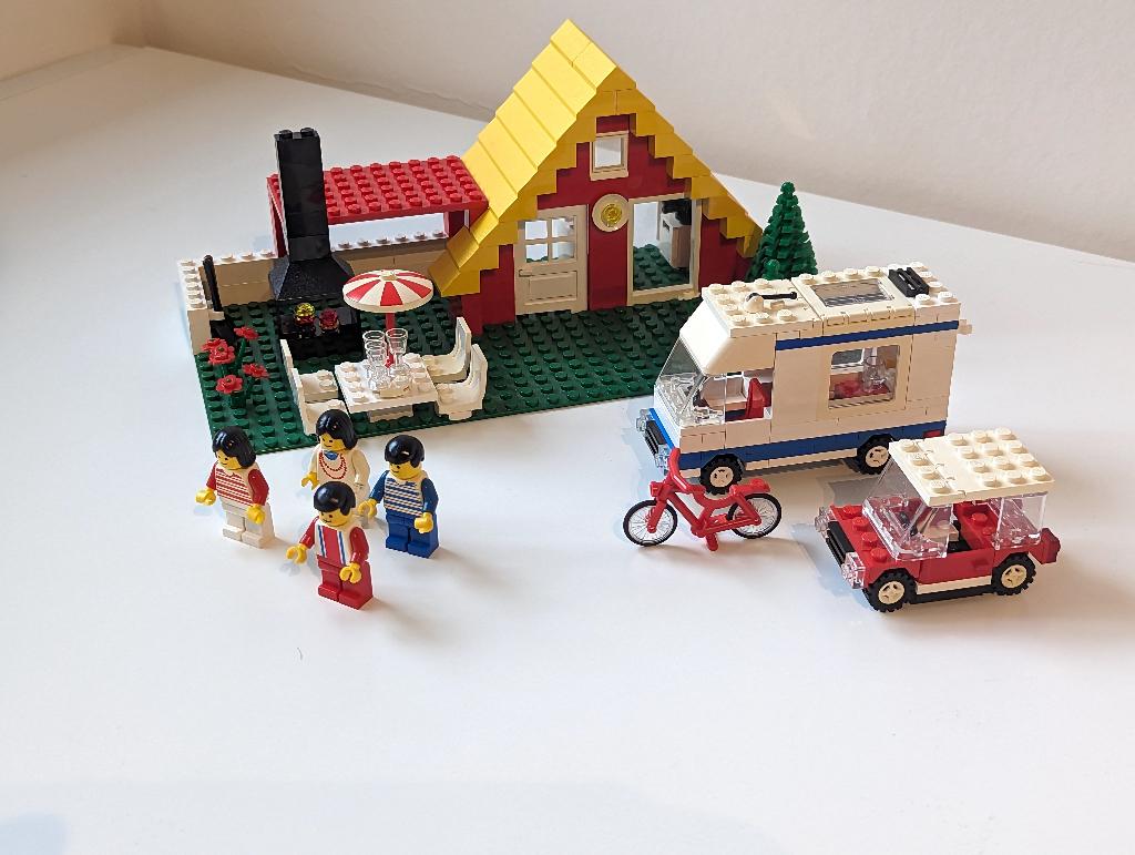 LEGO 1472 vakantiehuisje, Kinderen en Baby's, Speelgoed | Duplo en Lego, Gebruikt, Lego, Complete set, Ophalen of Verzenden