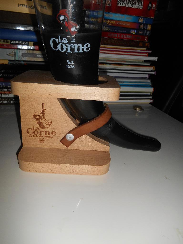 Verre La Corne, Verzamelen, Biermerken, Ophalen of Verzenden