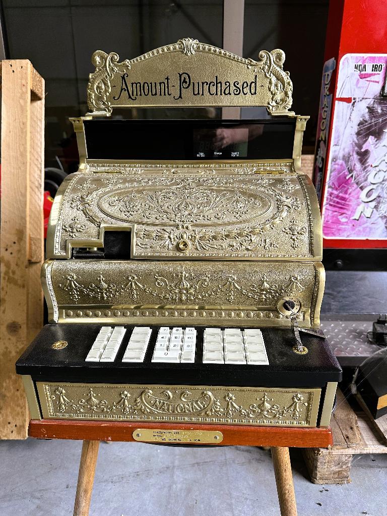 Vintage Kassa register, Antiek en Kunst, Ophalen