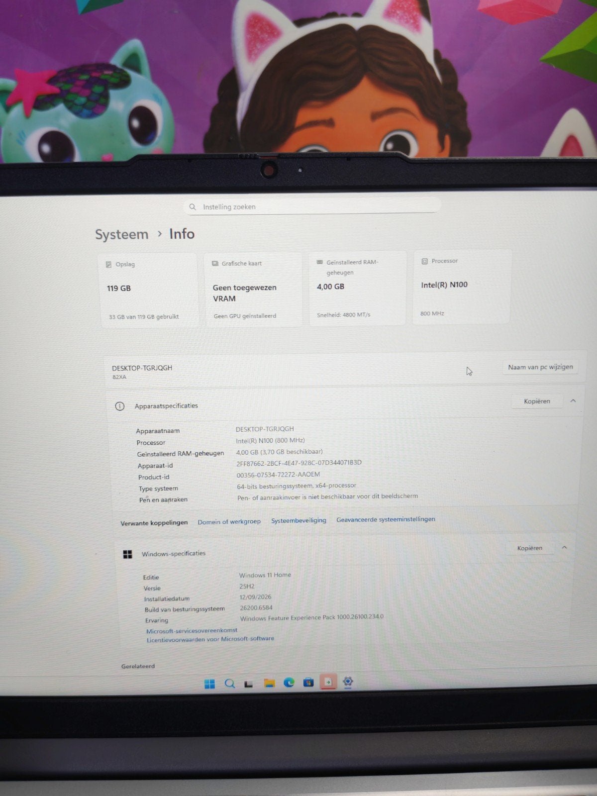 LENOVO IDEAPAD SLIM 3 14IAN8, Enlèvement ou Envoi, ✅ Intel N100 processor, 14 pouces, Reconditionné
