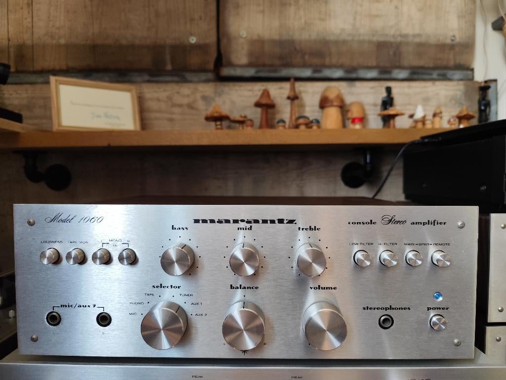 Amplificateur Marantz 1060, Marantz, Moins de 60 watts, Enlèvement, Stéréo