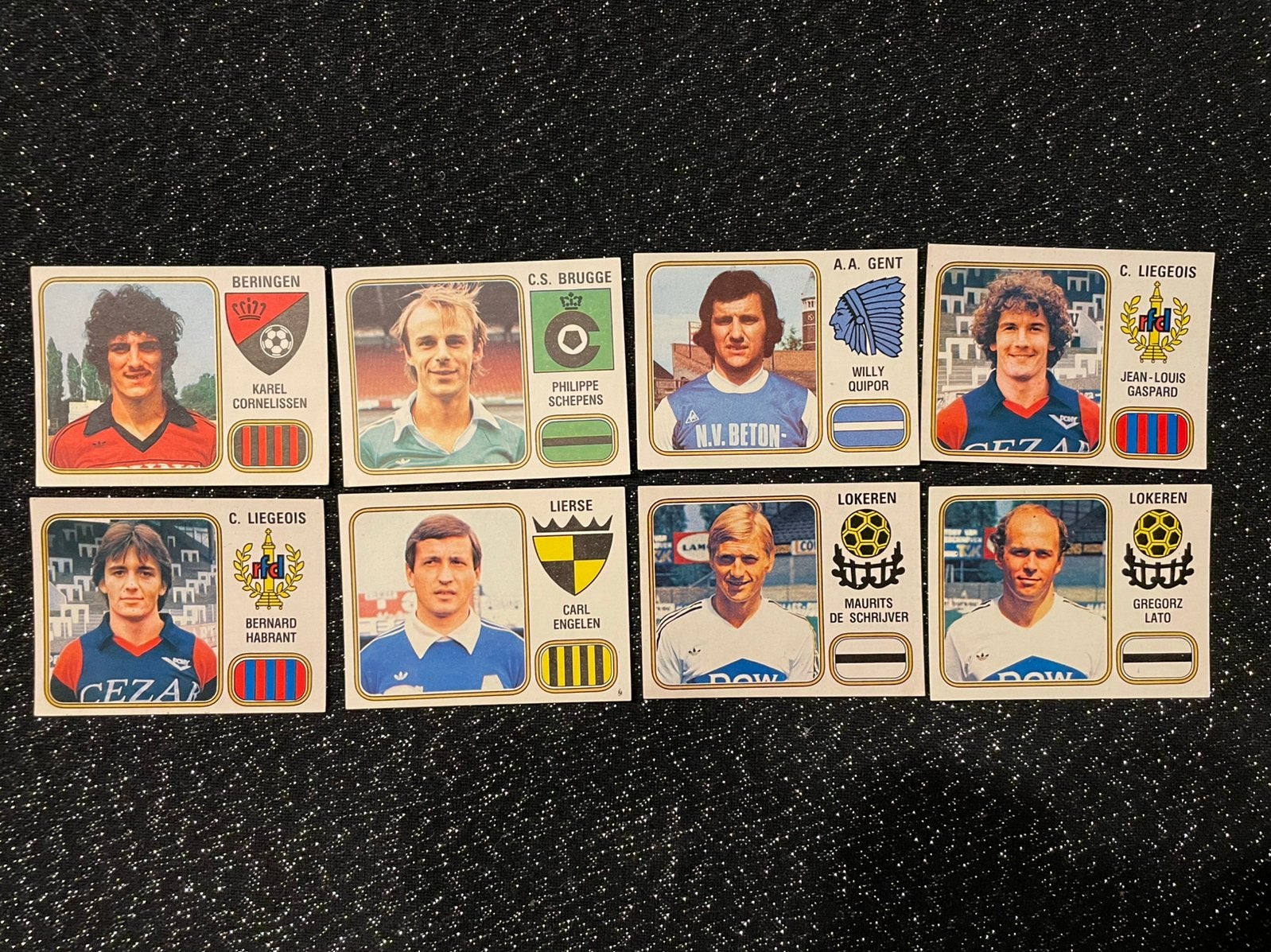 Lot vintage de stickers Panini Football 1981, Enlèvement ou Envoi
