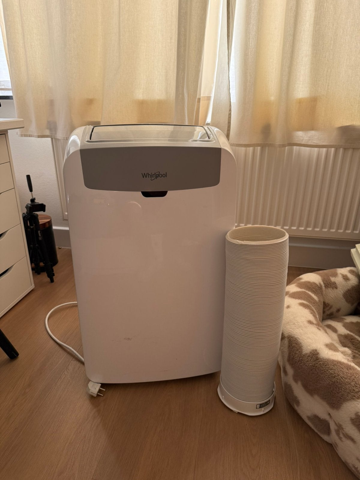 Whirpool mobile airco, Electroménager, Climatiseurs, Refroidissement et Déshumidification, Moins de 60 m³, Comme neuf, Enlèvement