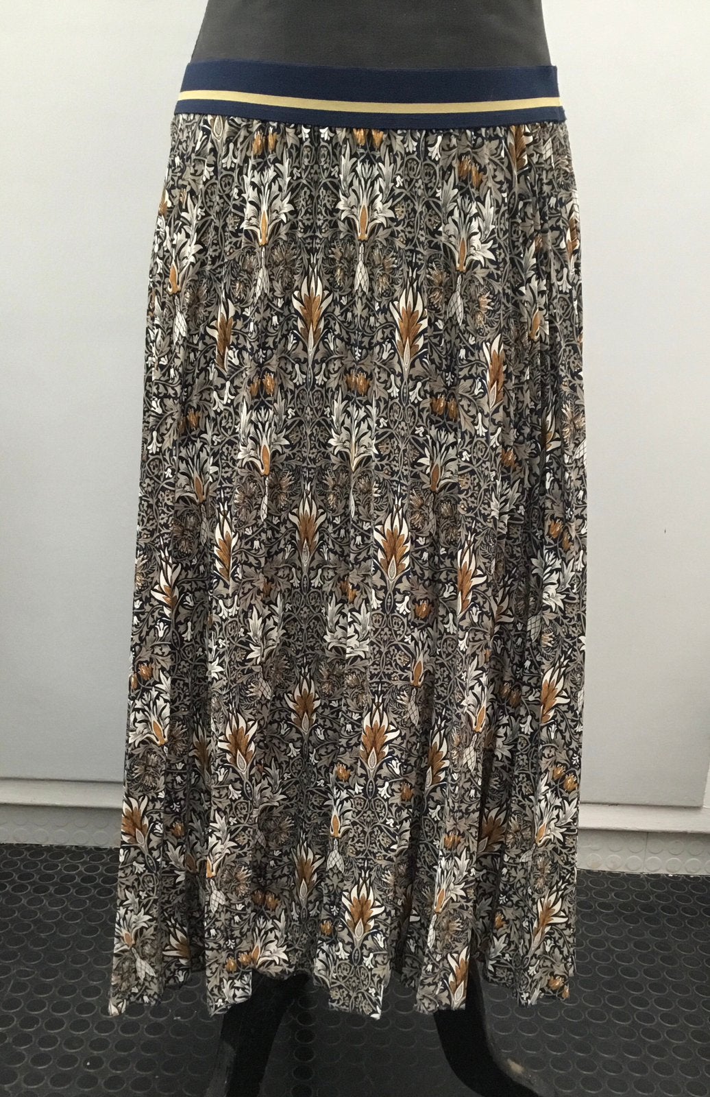 Geklede lange rok H&M Morris & Co maat Large, Kleding | Dames, Rokken, Ophalen of Verzenden, Zo goed als nieuw, Maat 42/44 (L)