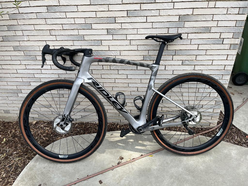 Ridley Kanzo Fast gravelbike, Autres marques, 10 à 15 vitesses, Enlèvement, Carbone