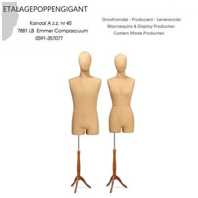 Luxe Vintage Paspoppen met Egg hoofd Div. Modellen Nieuw EPG, Overige kleuren, Nieuw, Ophalen of Verzenden, Accessoires