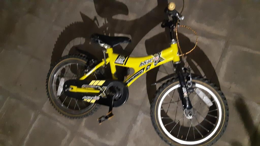 mx16 inch kleine fiets, Fietsen en Brommers, Gebruikt, Velgrem, 16 tot 20 inch