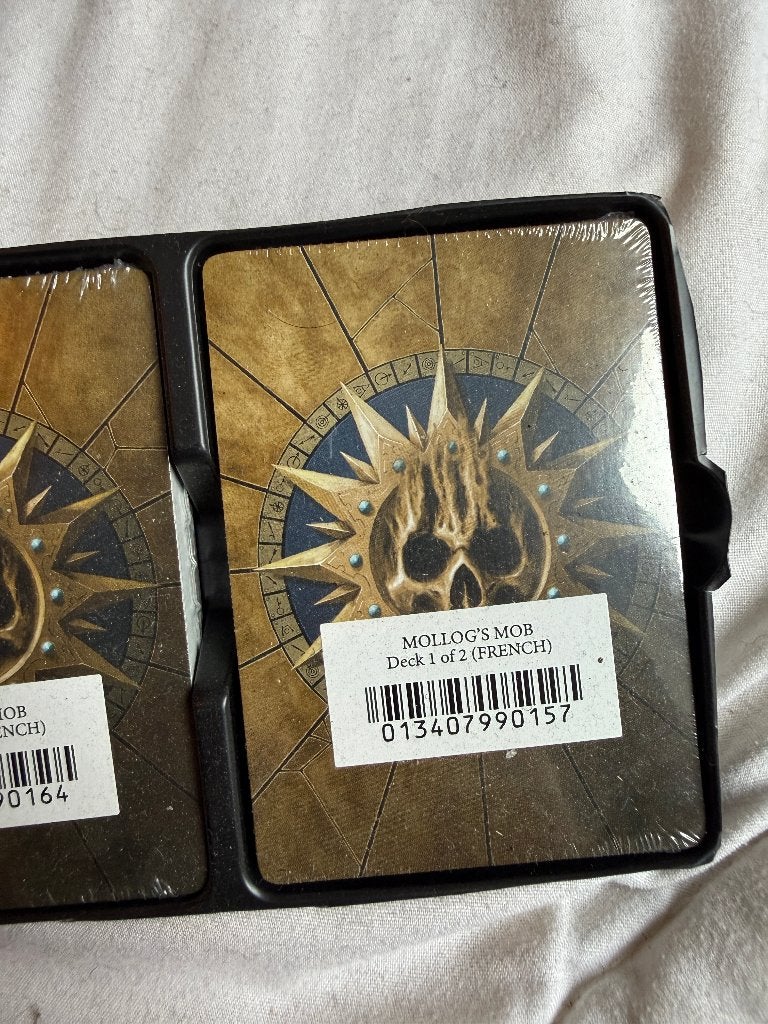 Warhammer Underworlds La Bande à Mollog cartes neuf, Enlèvement ou Envoi, Neuf, Warhammer, Accessoires