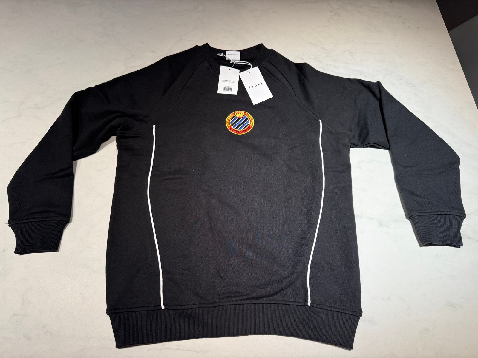 Limited Edition Panelled Retro AOF Sweater, Kleding | Heren, Truien en Vesten, Ophalen of Verzenden, Zo goed als nieuw